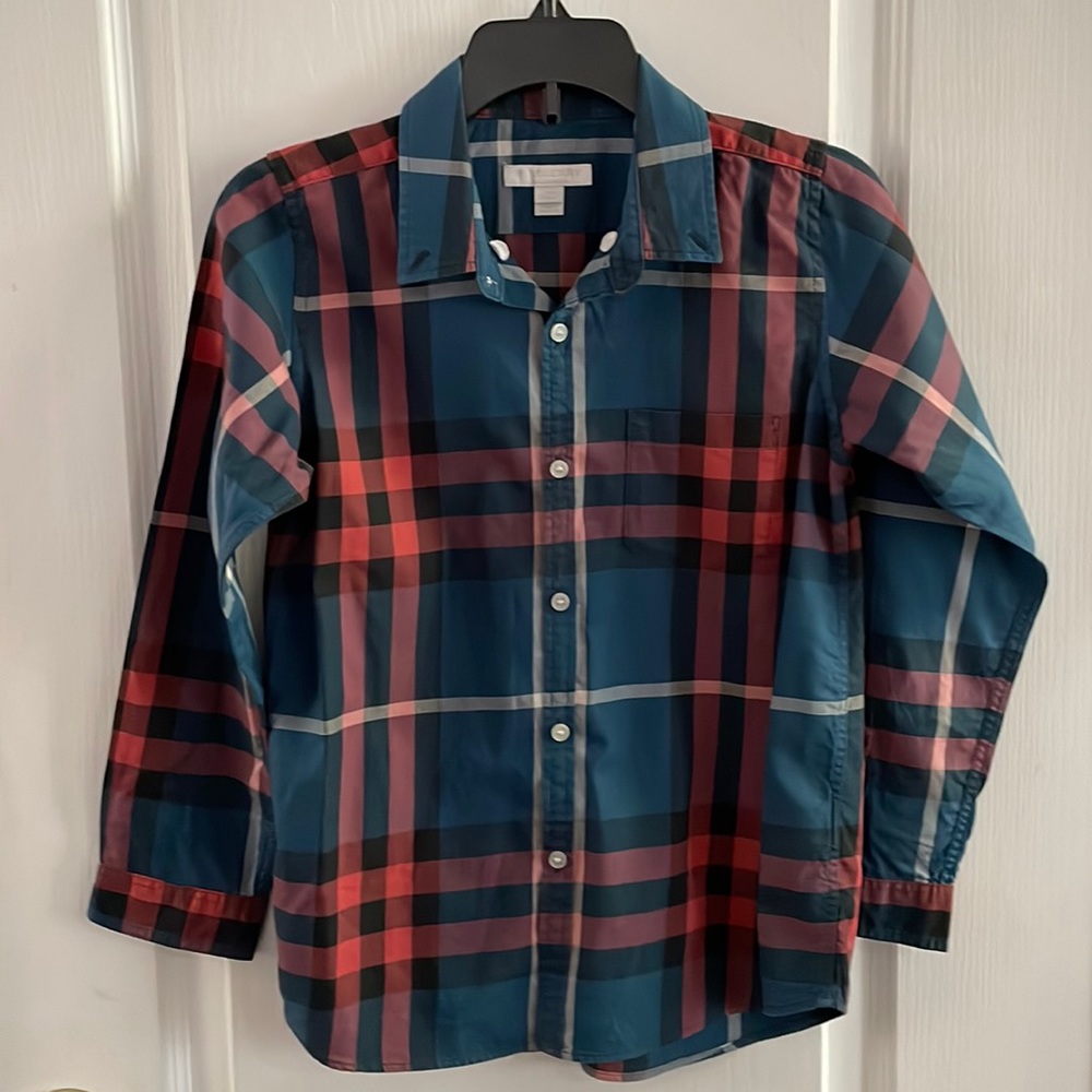 Burberry Button Down Long Sleeve Shirt